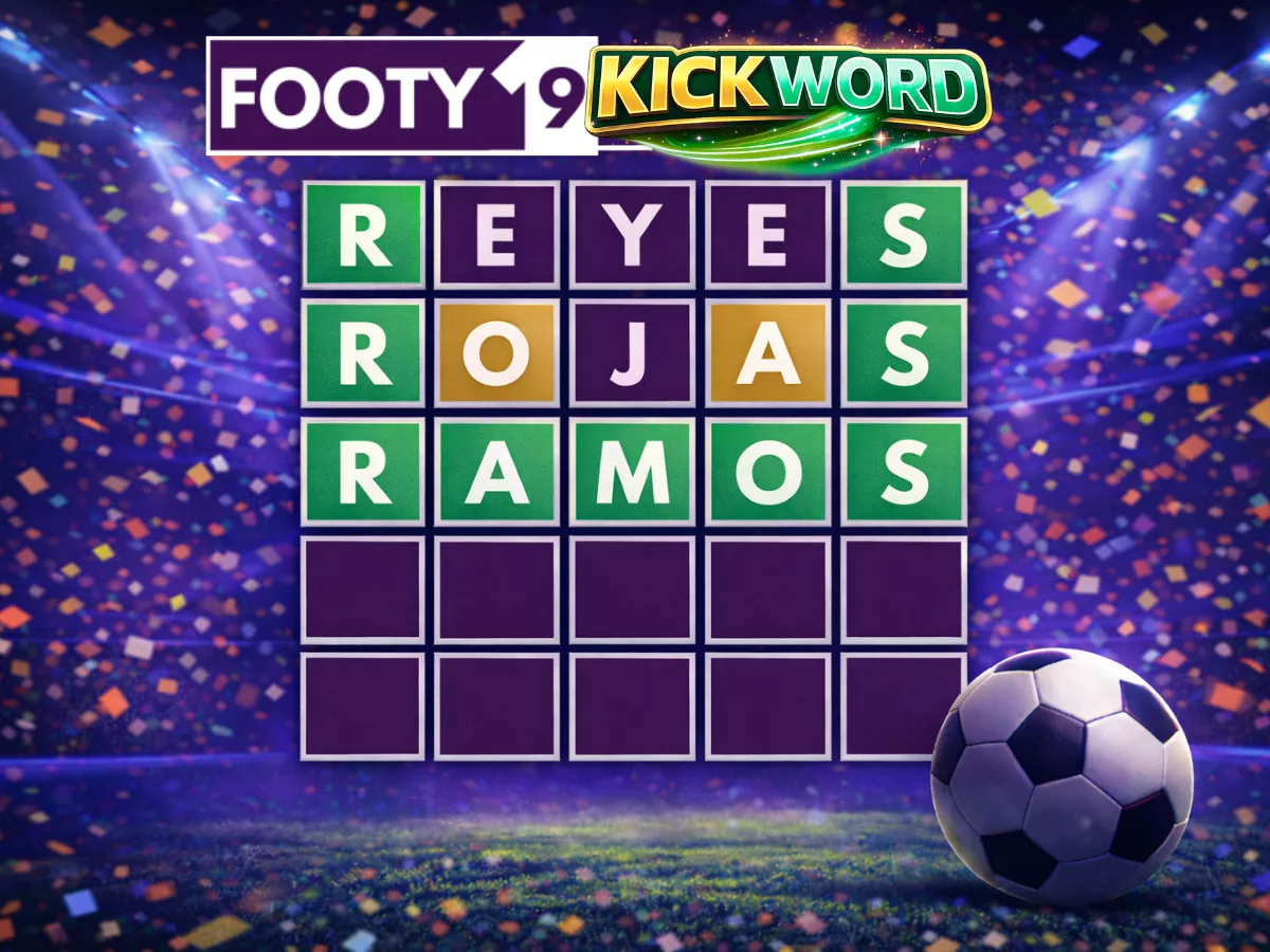 Footy9 Kickword